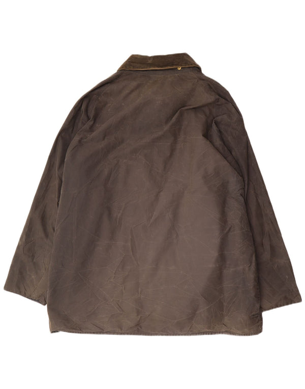 Barbour Herren Beaufort Loose Fit gewachste Baumwolljacke EU 50 Medium Khaki