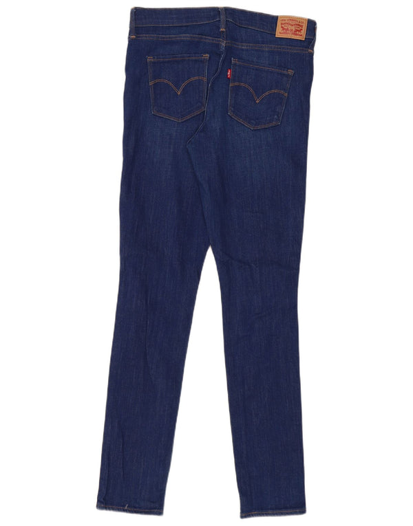 Levi's Damen 311 Shaping Skinny Jeans W31 L32 Marineblau Baumwolle