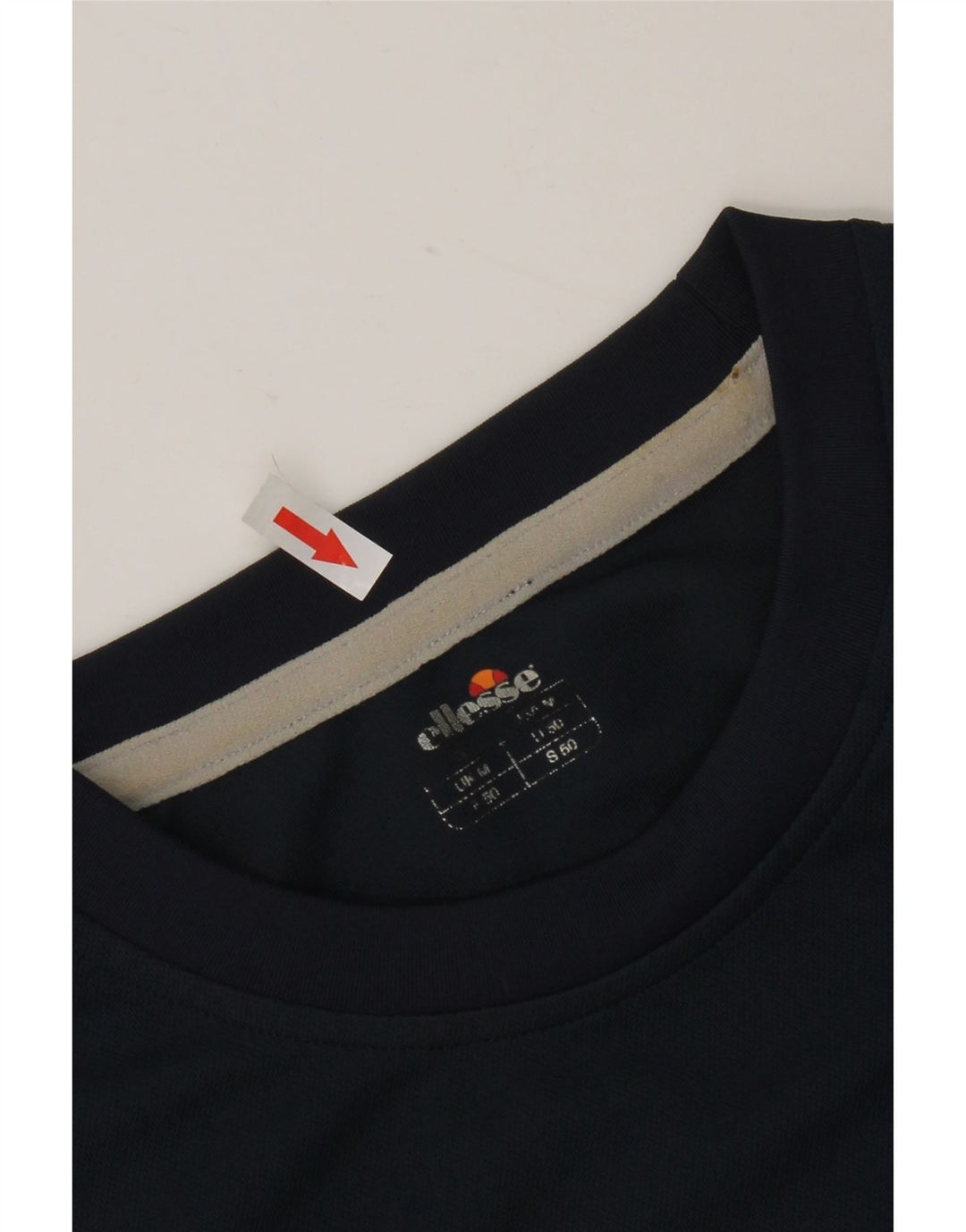 ELLESSE Herren Grafik-T-Shirt-Oberteil Mittelmarineblaues Polyester