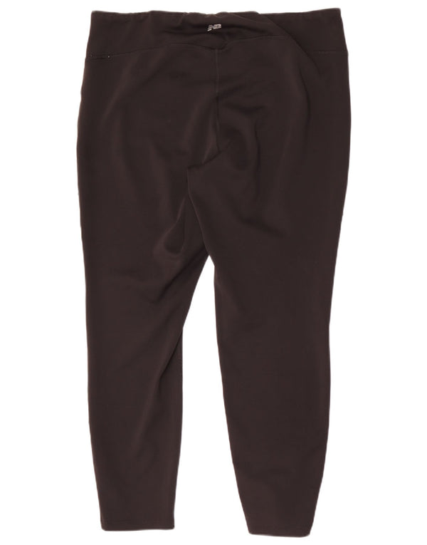 New Balance Womens Leggings UK 20 2XL  Black Polyester