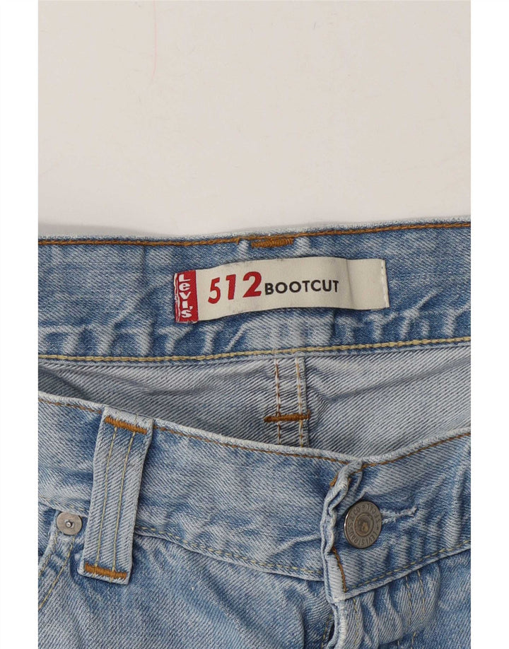 Levi's Herren 512 Bootcut Jeans W36 L33 Blau