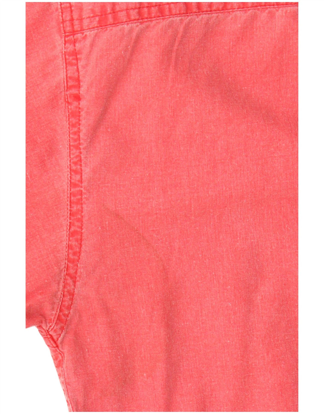 Vintage Herren-Hemd mit entspannter Passform, große rosa Baumwolle