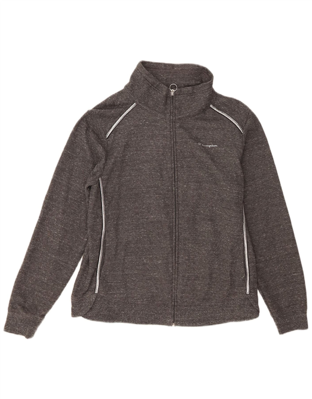 Champion Damen-Trainingsanzug-Oberjacke UK 18 XL Grau meliert