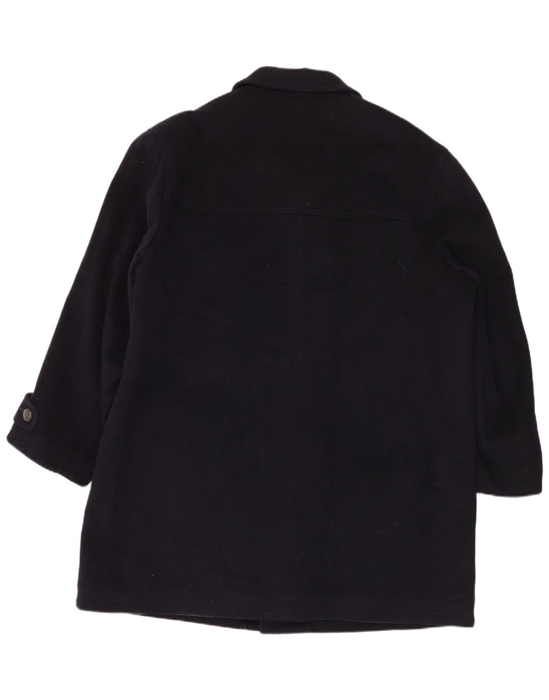 Rehbochloden Herrenmantel EU 58 4XL Marineblaue Wolle