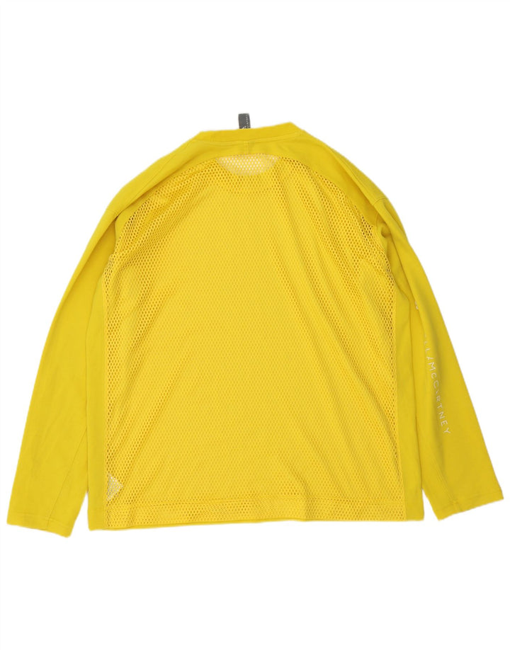 Adidas Herren Top Langarm mittelgelbe Baumwolle