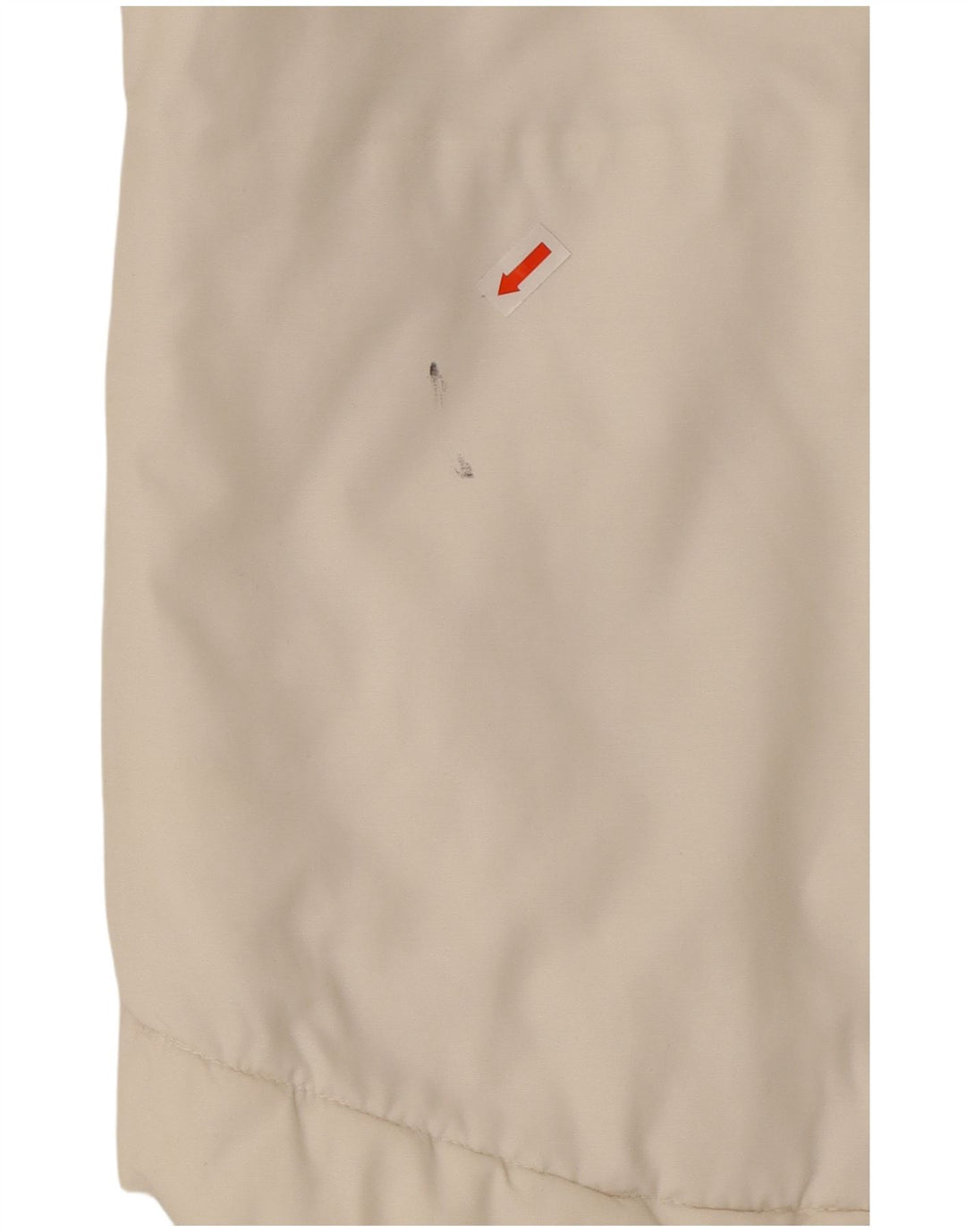 Nike Damen Windjacke UK 4/6 XS Weiße Baumwolle