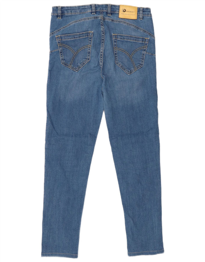 Dack's Herren-Jeans, verkürzt, schmal, EU 46, Größe S, W30, L26, Blau, Baumwolle