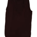 Zara Damen Weste Top UK 10 Small Braune Viskose