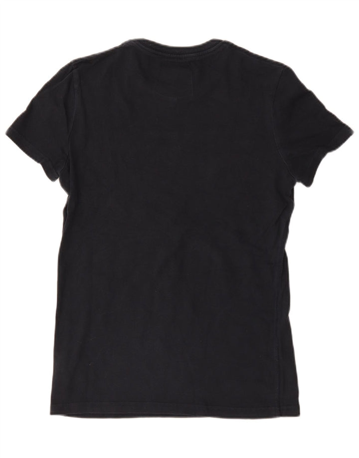 Superdry Herren-T-Shirt mit Grafik, Größe S, Marineblau, Baumwolle
