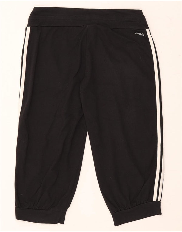 Adidas Damen Climalite Trainingshose Jogger UK 8/10 Small Schwarz