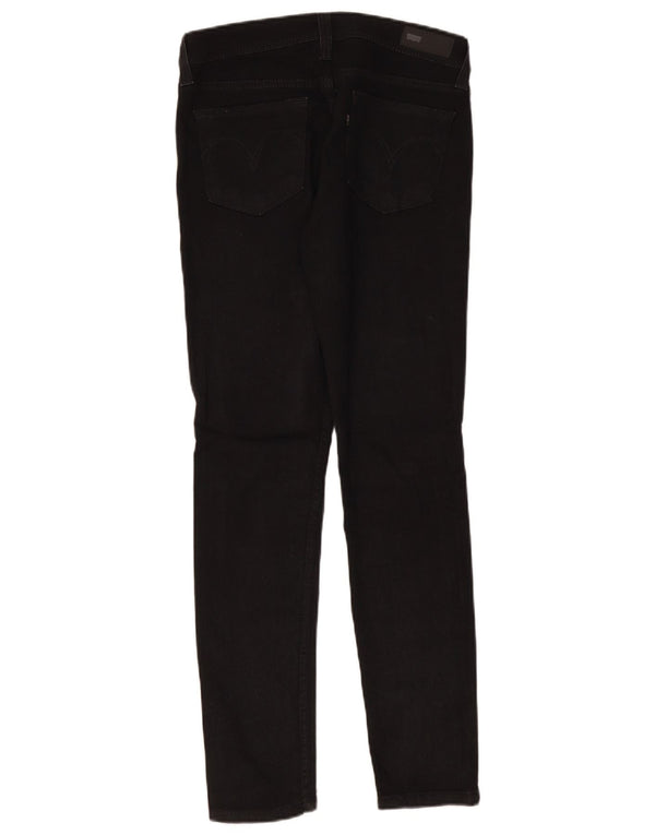 Levi's Damen Demi Curve Low Waist Skinny Jeans US 9 Medium W29 L31 Schwarz