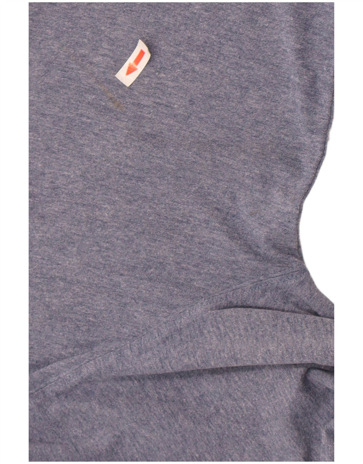 Animal Herren Grafik-Top Langarm XL Blau Baumwolle