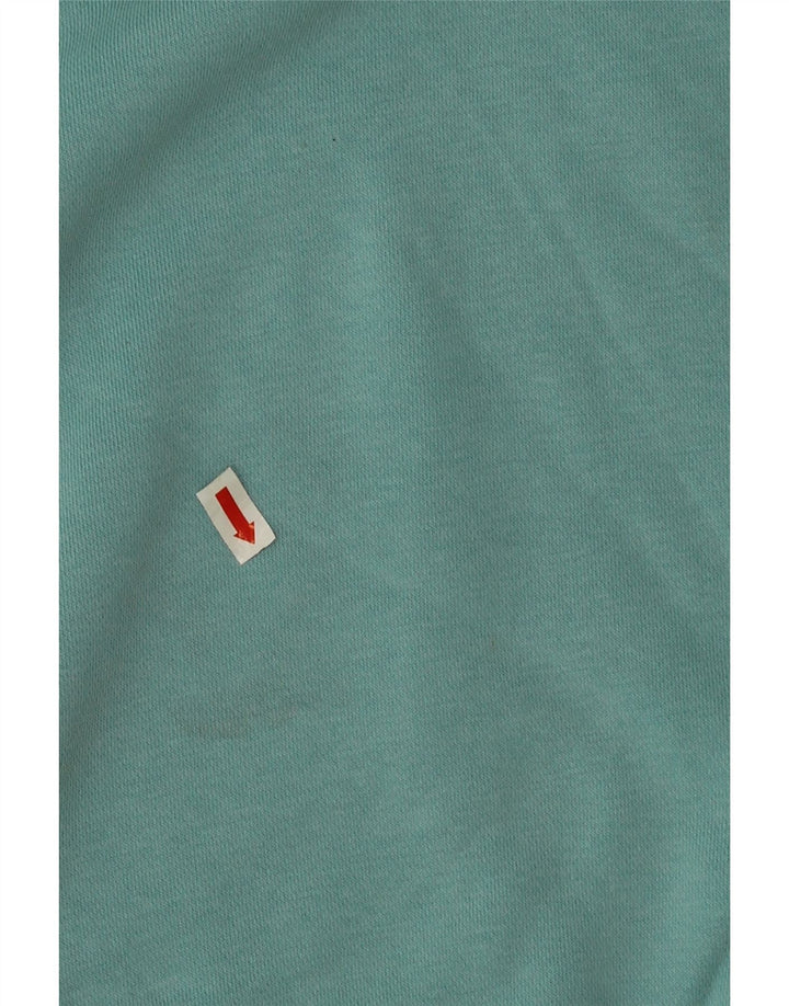Nike Herren Sweatshirt Pullover Small Türkis Baumwolle