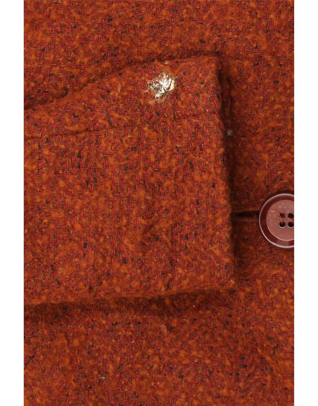 Zara Damen Zweireihiger Mantel UK 12 Mittelbraune Wolle