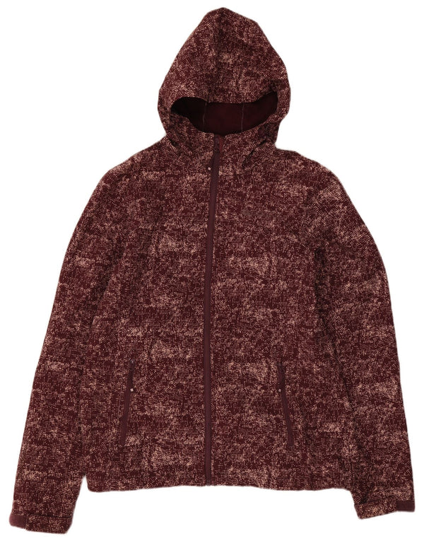 Mountain Warehouse Damen-Windbreaker-Jacke, UK 12, mittelgroß, Burgunderrot meliert