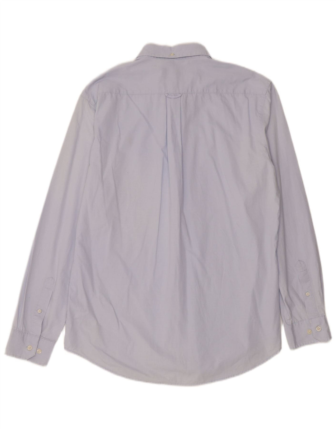 Farah Herren-Hemd mit lässiger Passform, XL, blau kariert, Baumwolle