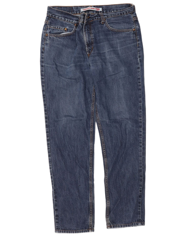 Carrera Herren 700 Regular Straight Jeans W36 L30 Blaue Baumwolle