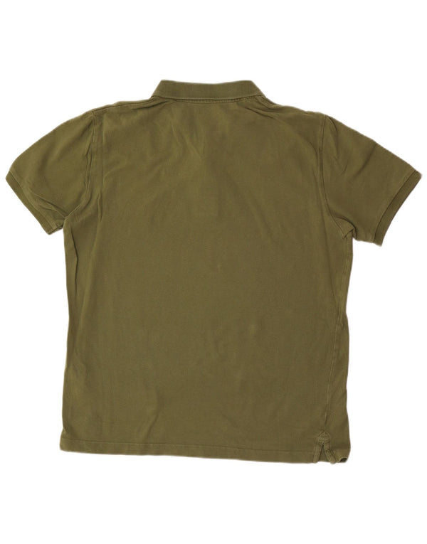Dack's Herren-Poloshirt, groß, Khaki, Baumwolle