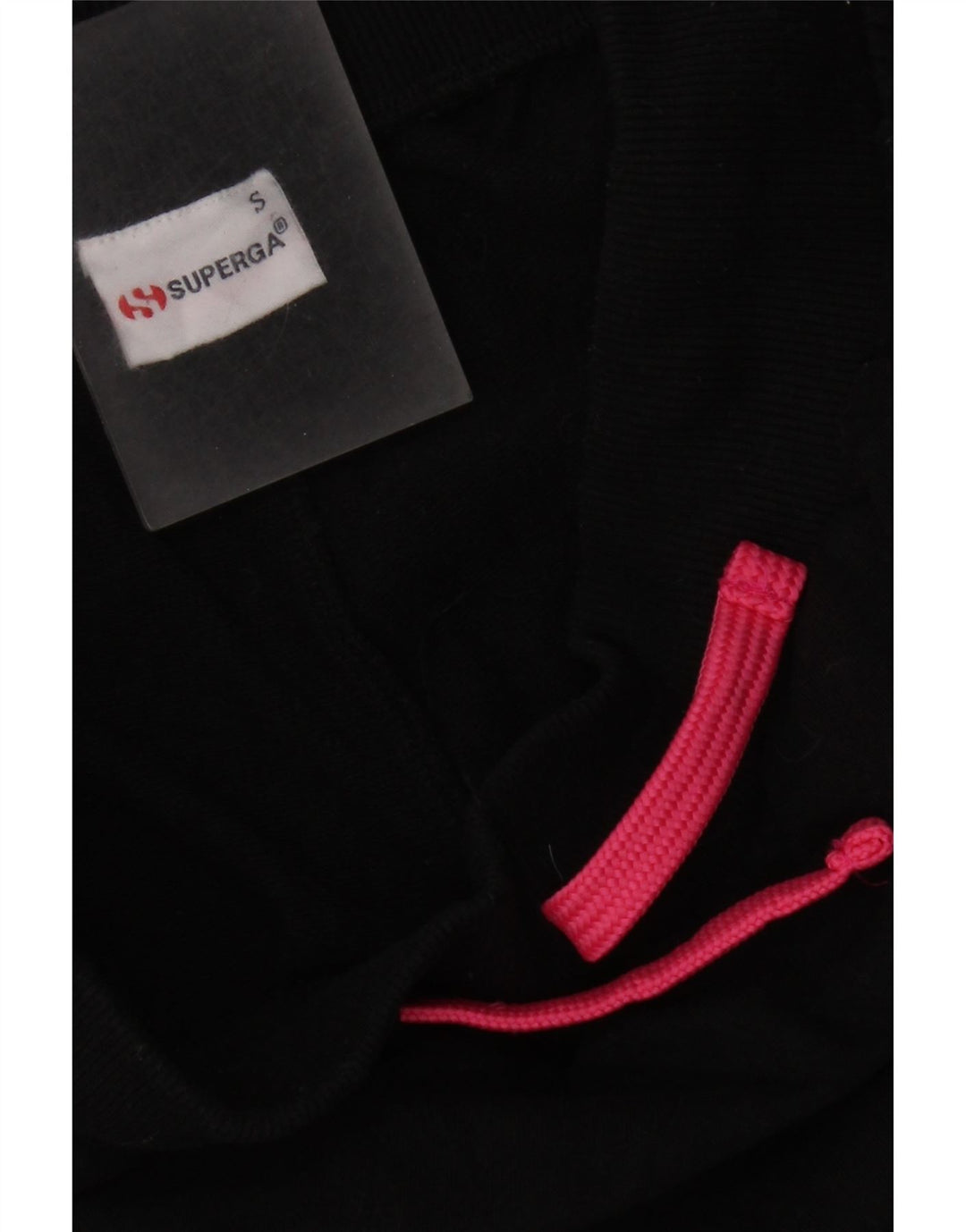 Superga Damen Trainingshose Jogger UK 10 Small Schwarz