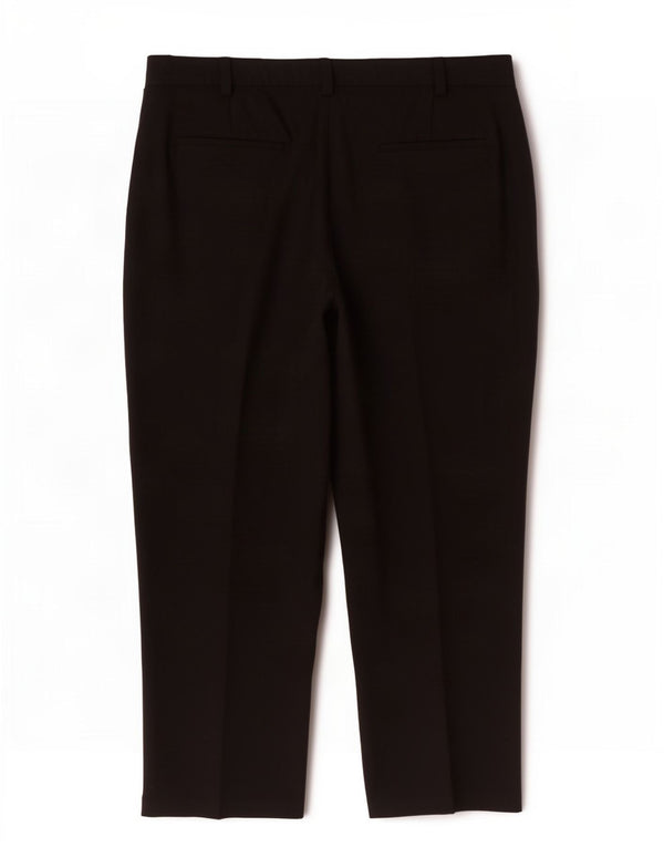 Marks & Spencer Damen-Chinohose mit hoher Taille, UK 20, 2XL, W40, L28, Schwarz