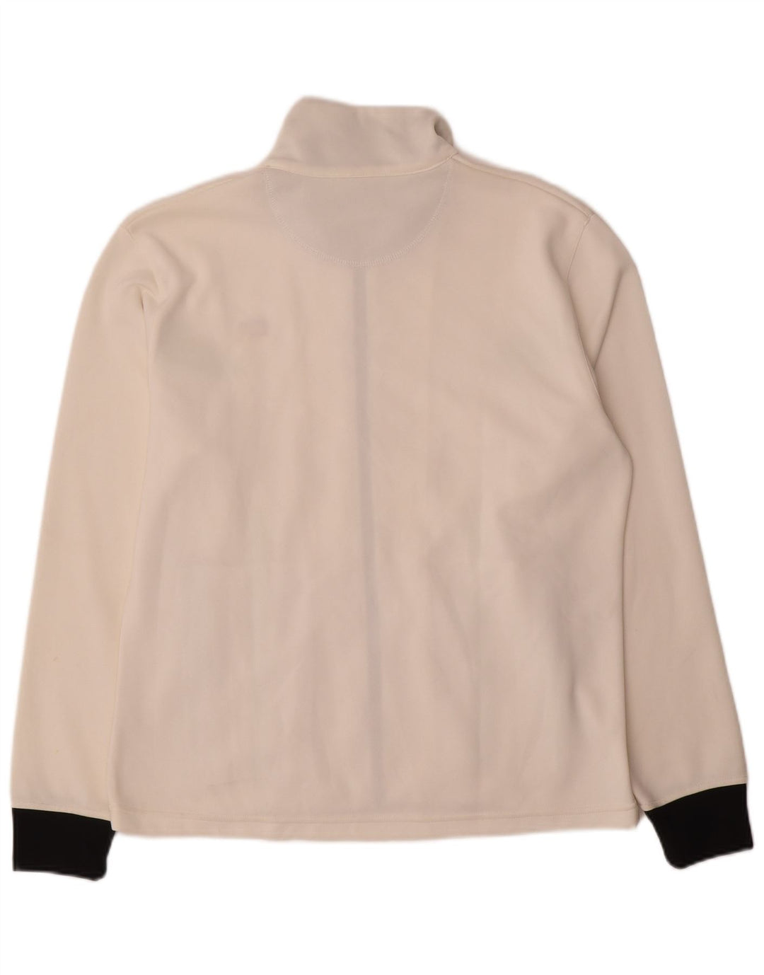 Asics Damen-Trainingsanzug-Top-Jacke, UK 20 2XL, weißes Colourblock-Nylon