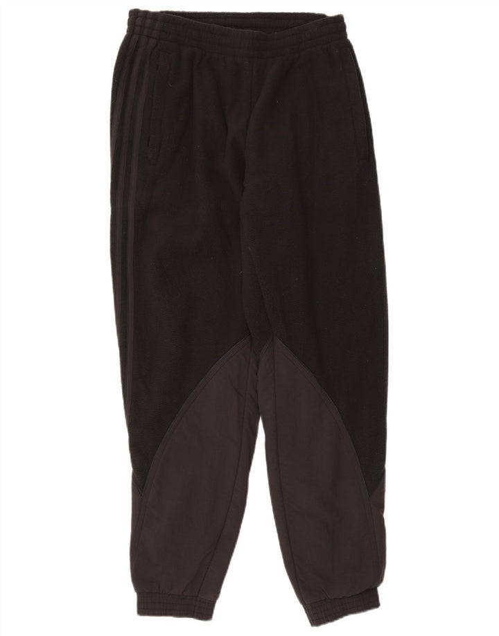 ADIDAS Herren Fleece-Trainingshose, Jogginghose, Größe S, Schwarz, Polyester