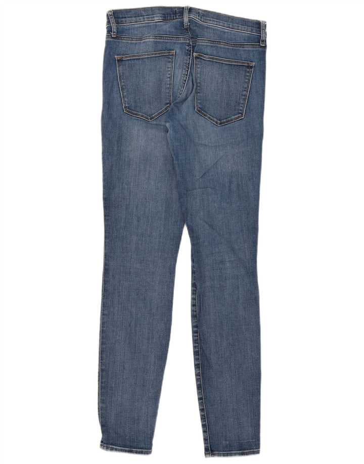 Gap Damen Skinny Jeans W28 L30 Blaue Baumwolle