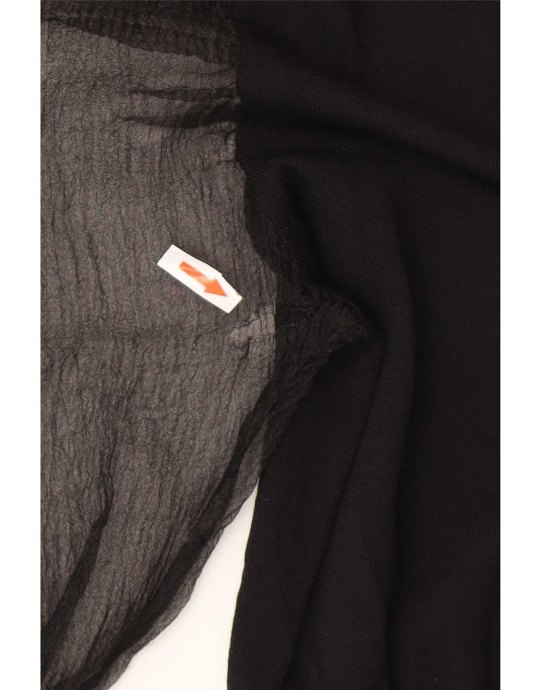 Zara Damen-Cardigan-Oberteil Mittelschwarze Viskose