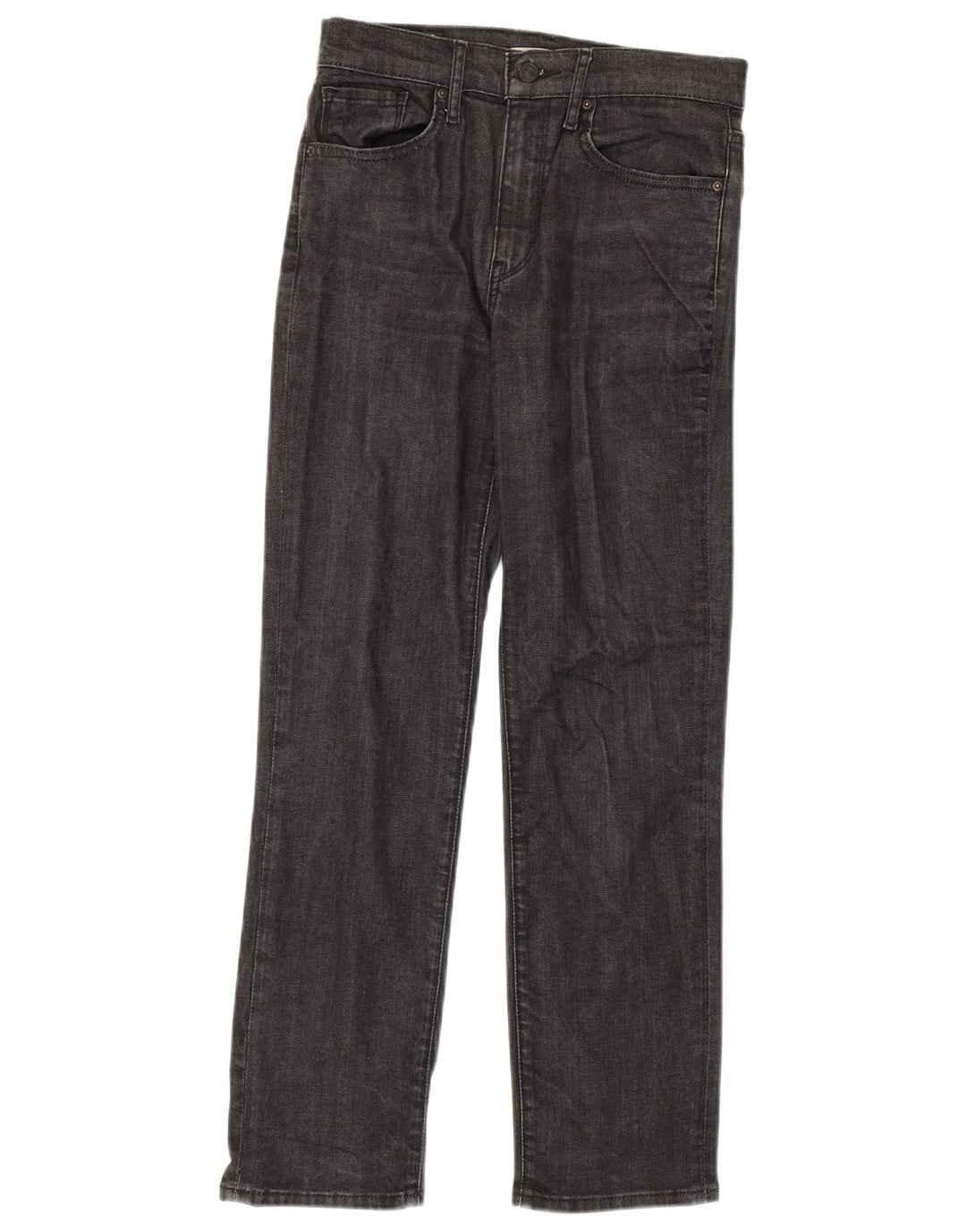 Levi's Damen 724 High Rise Straight Jeans W27 L27 Grau