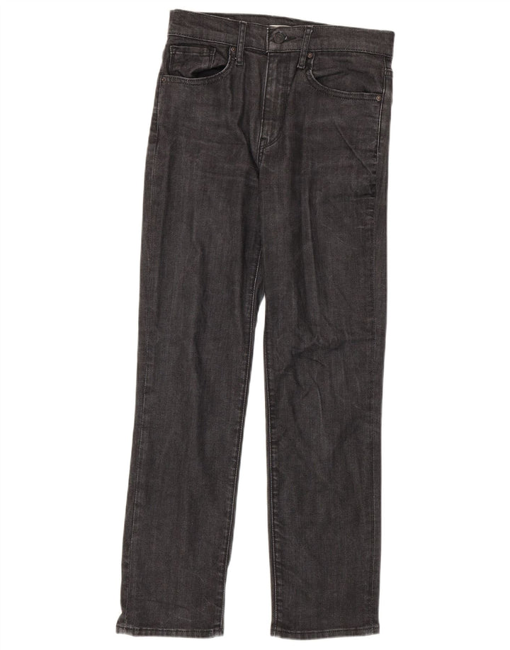 Levi's Damen 724 High Rise Straight Jeans W27 L27 Grau