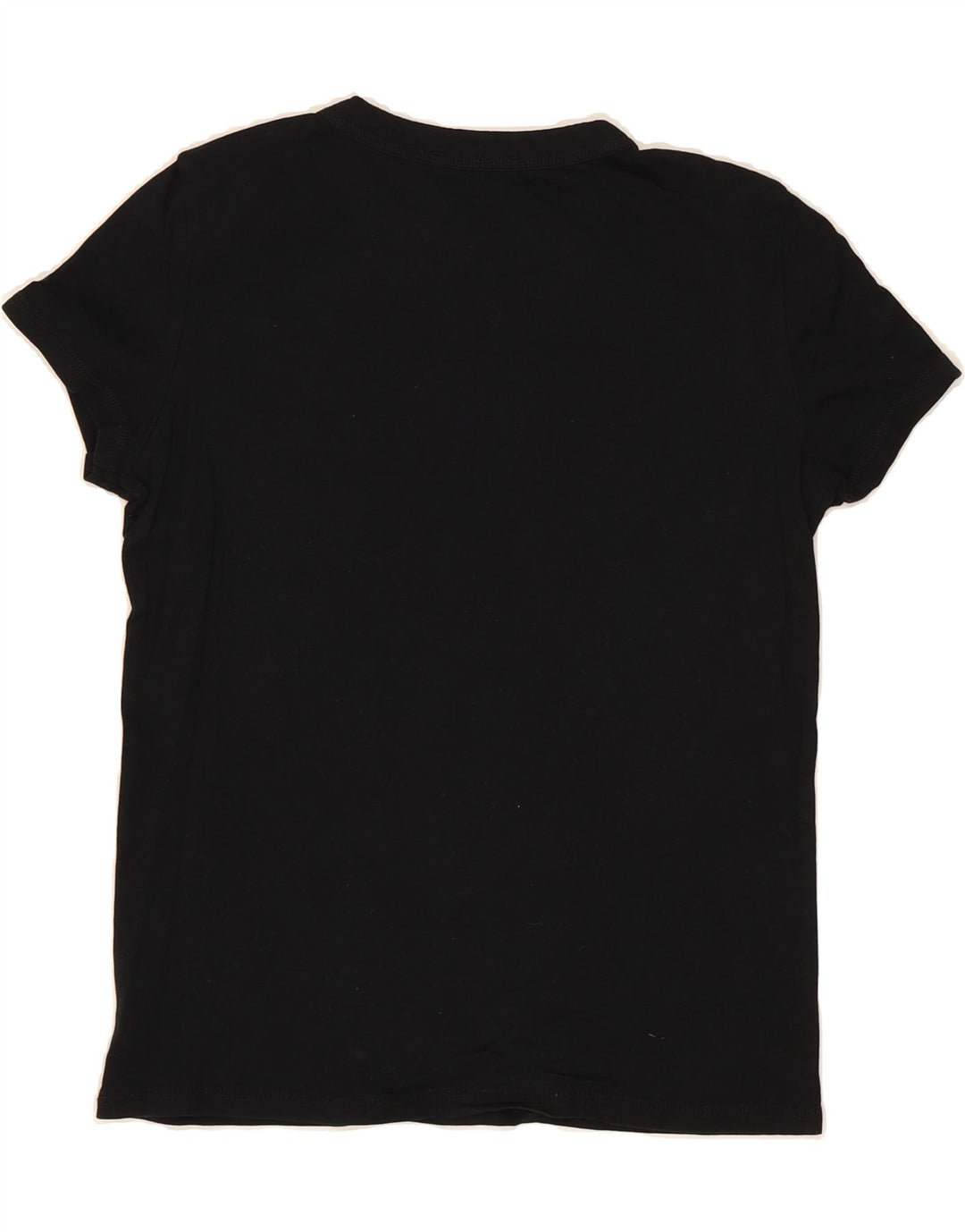 ZARA Womens T-Shirt Top UK 10 Small Black Vintage Zara and Second-Hand Zara from Messina Hembry 