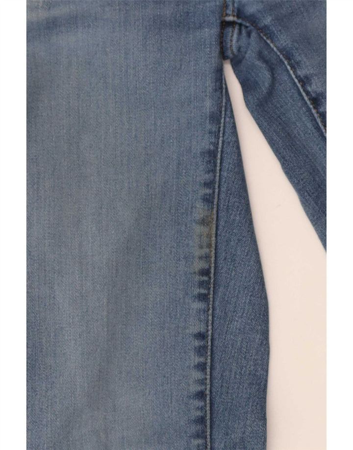 Levi's Damen 726 Flared Jeans W24 L32 Blaue Baumwolle