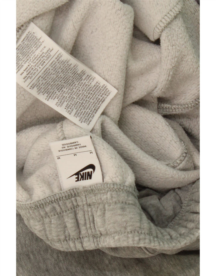 NIKE Herren-Trainingshose, Jogginghose, mittelgraue Baumwolle