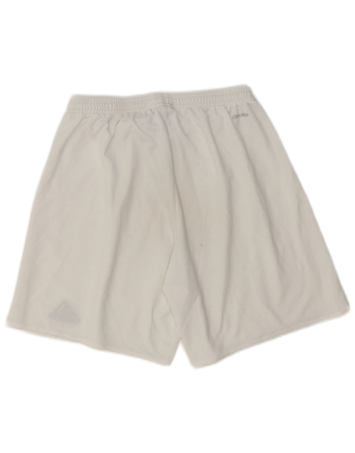 Adidas Herren Climalite Sport Shorts Mittelweißes Polyester
