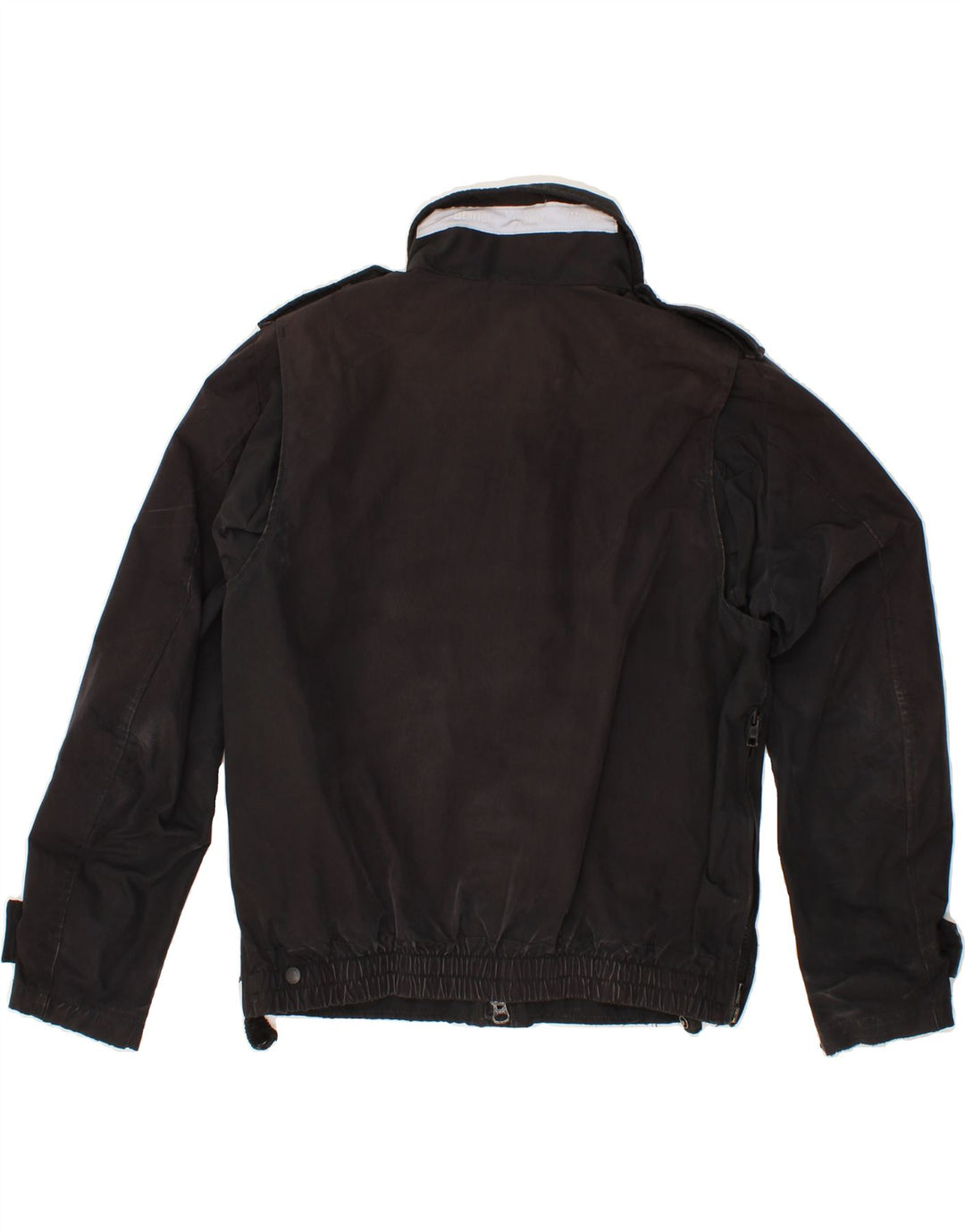 BLAUER Boys Utility Jacket 14-15 Years Large Black Polyester Vintage Blauer and Second-Hand Blauer from Messina Hembry 