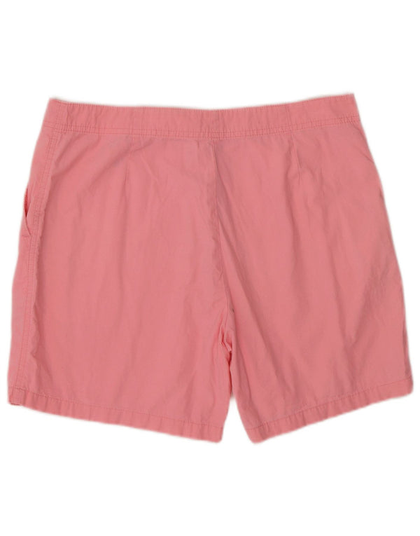 Marks & Spencer Womens Casual Shorts UK 12 Medium W32  Pink Cotton