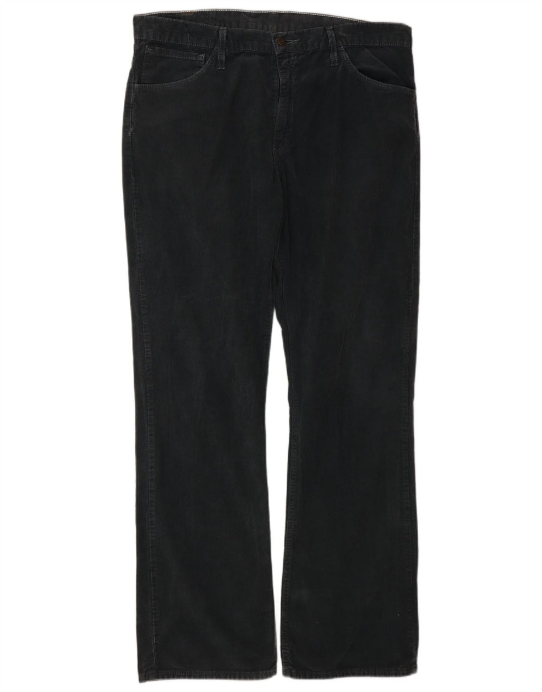 LEVI'S Herren 507 Bootcut Cordhose W36 L34 Grau Baumwolle Klassisch