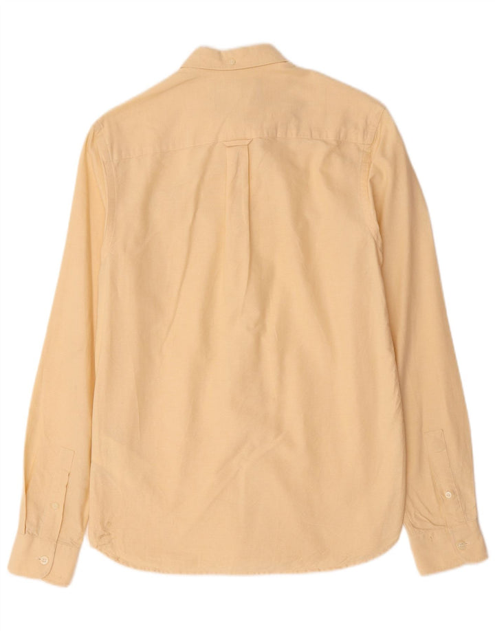 Lyle & Scott Herrenhemd XS Gelb Baumwolle