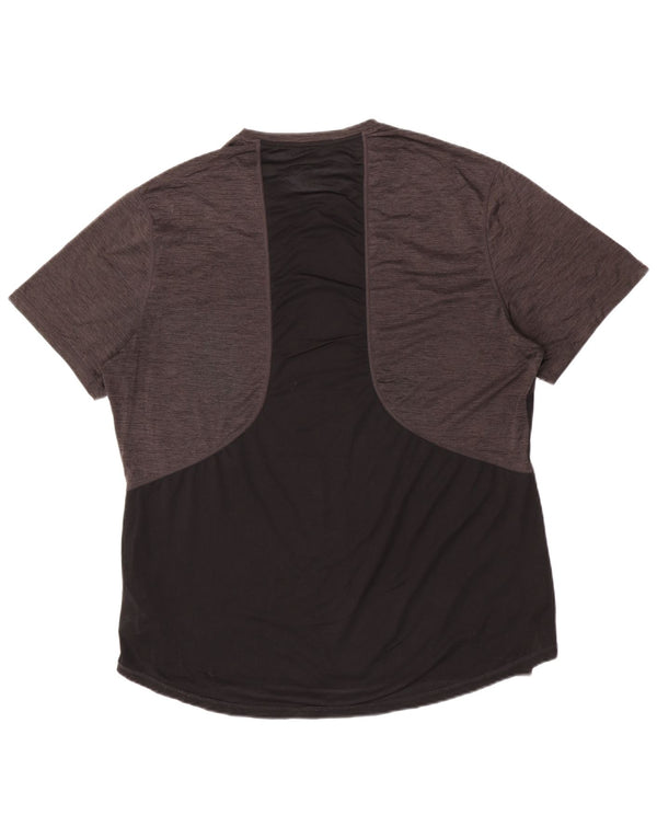 Umbro Herren T-Shirt Top 2XL Grau Colourblock Polyester
