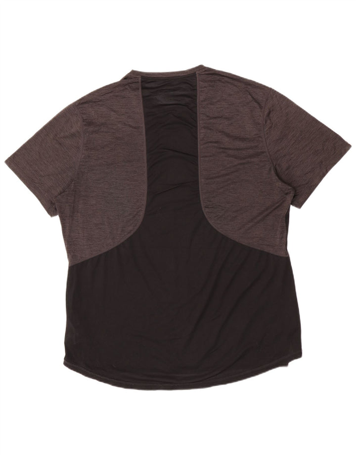 Umbro Herren T-Shirt Top 2XL Grau Colourblock Polyester