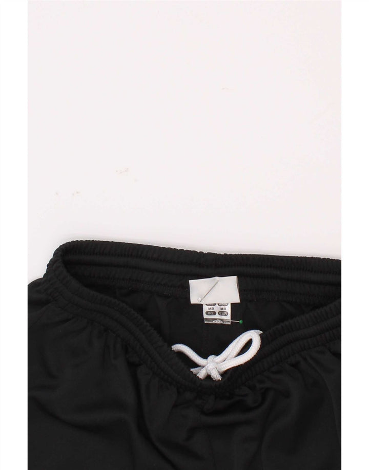 Umbro Sportshorts für Jungen, 9–10 Jahre, mittelgroß, Schwarz