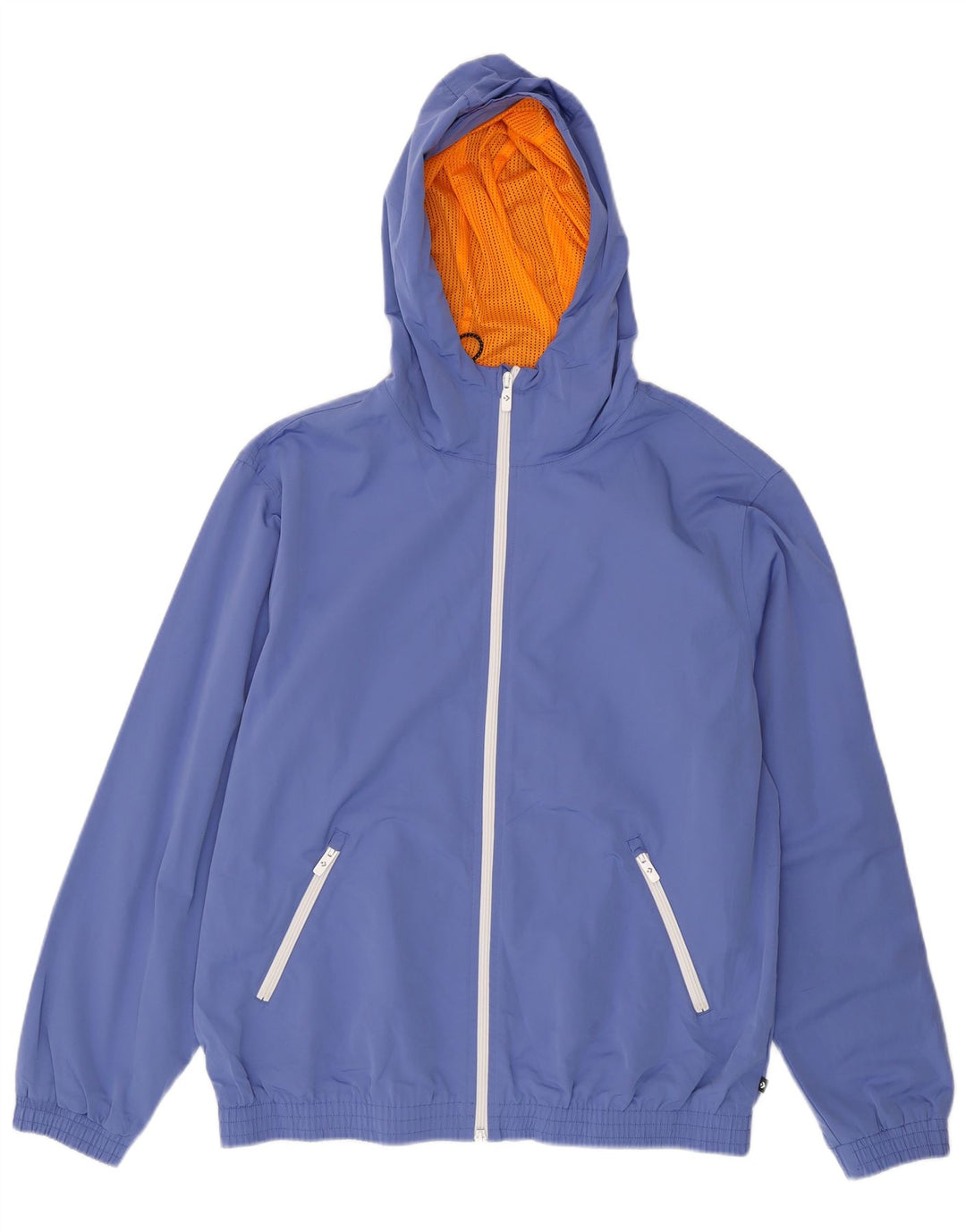 Converse Herren-Trainingsanzugoberteil mit grafischer Kapuze, groß, blau, Farbblock