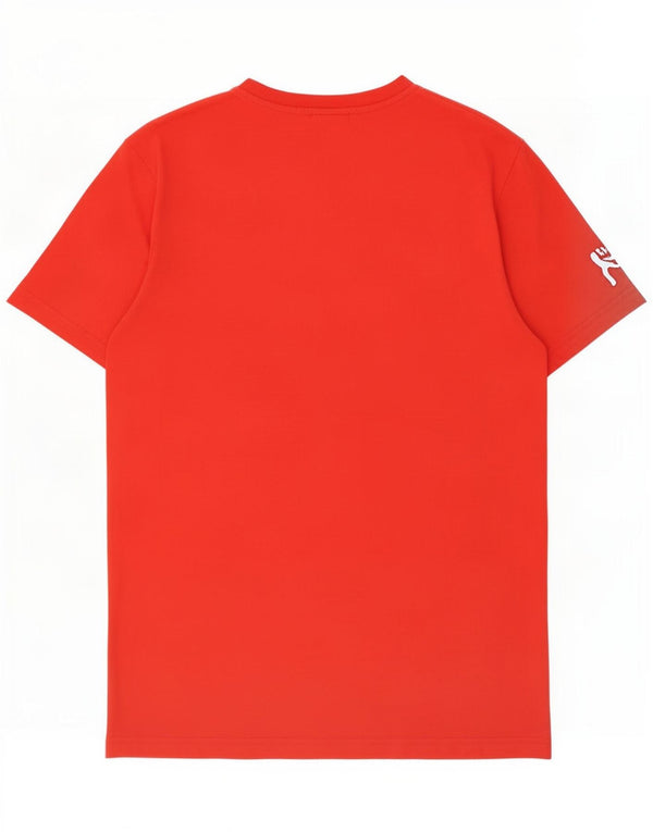 Puma Herren Arsenal Graphic T-Shirt Top Small Rot Baumwolle
