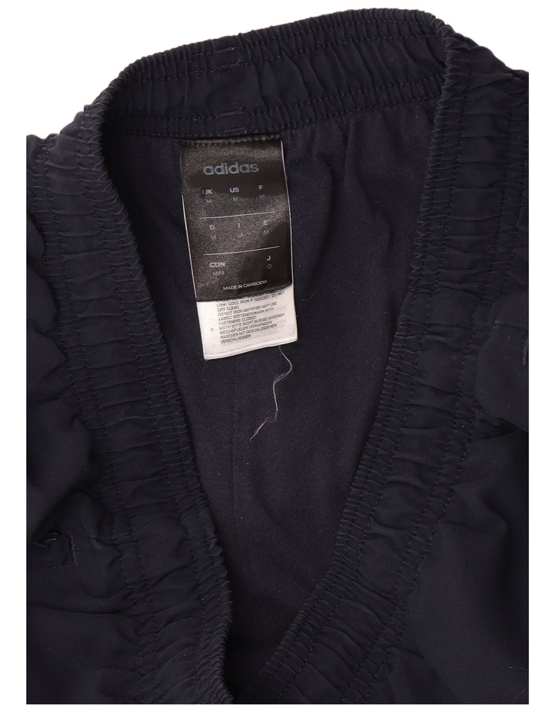 Adidas Herren-Trainingshose, Joggers, mittleres Marineblau, Polyester