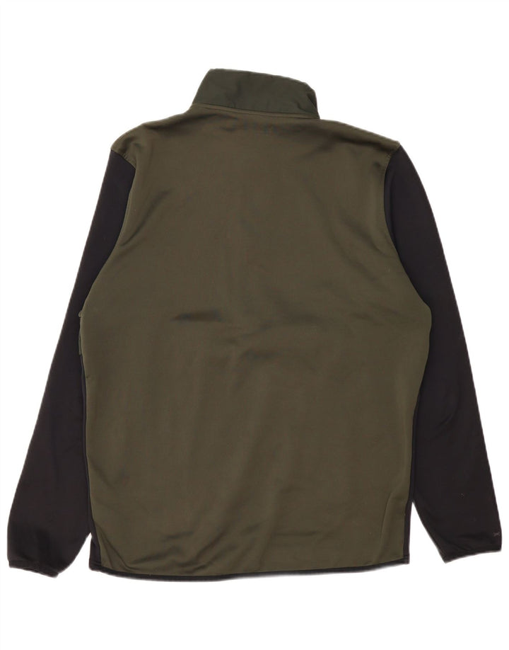 UNDER ARMOUR Herren Cold Gear Graphic Sweatshirt Pullover Medium Khaki