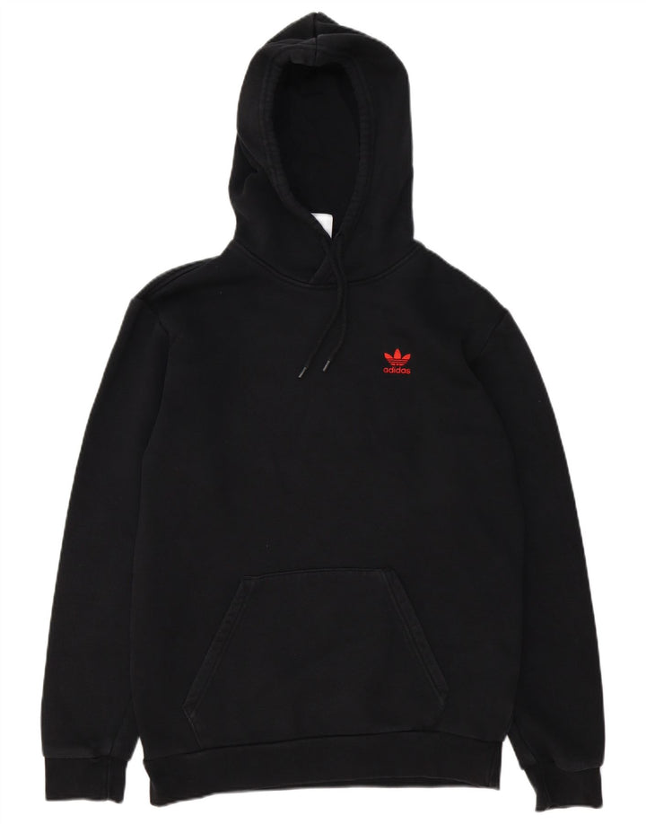 Adidas Herren Kapuzenpullover Small Schwarz Baumwolle