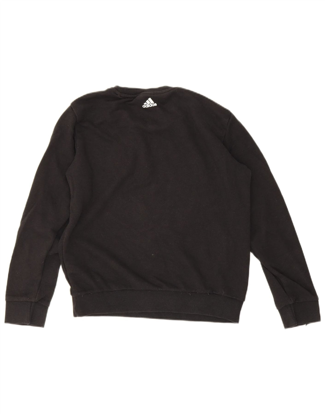 Adidas Damen Graphic Oversized Sweatshirt Pullover UK 8/10 Small Schwarz