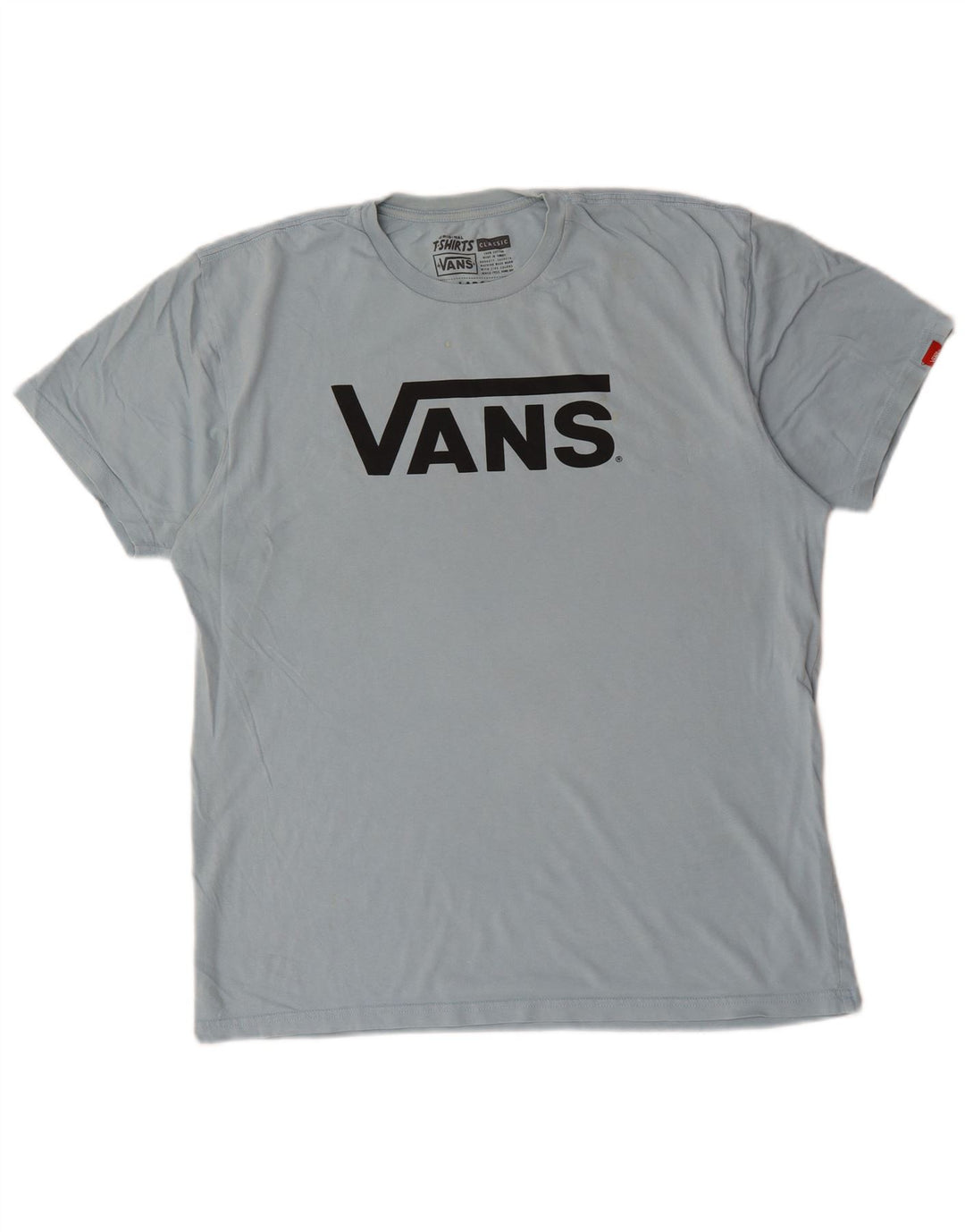 Vans Herren-T-Shirt mit Grafik, groß, aus blauer Baumwolle