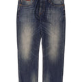 Tommy Hilfiger Herren Straight Jeans W36 L30 Blaue Baumwolle