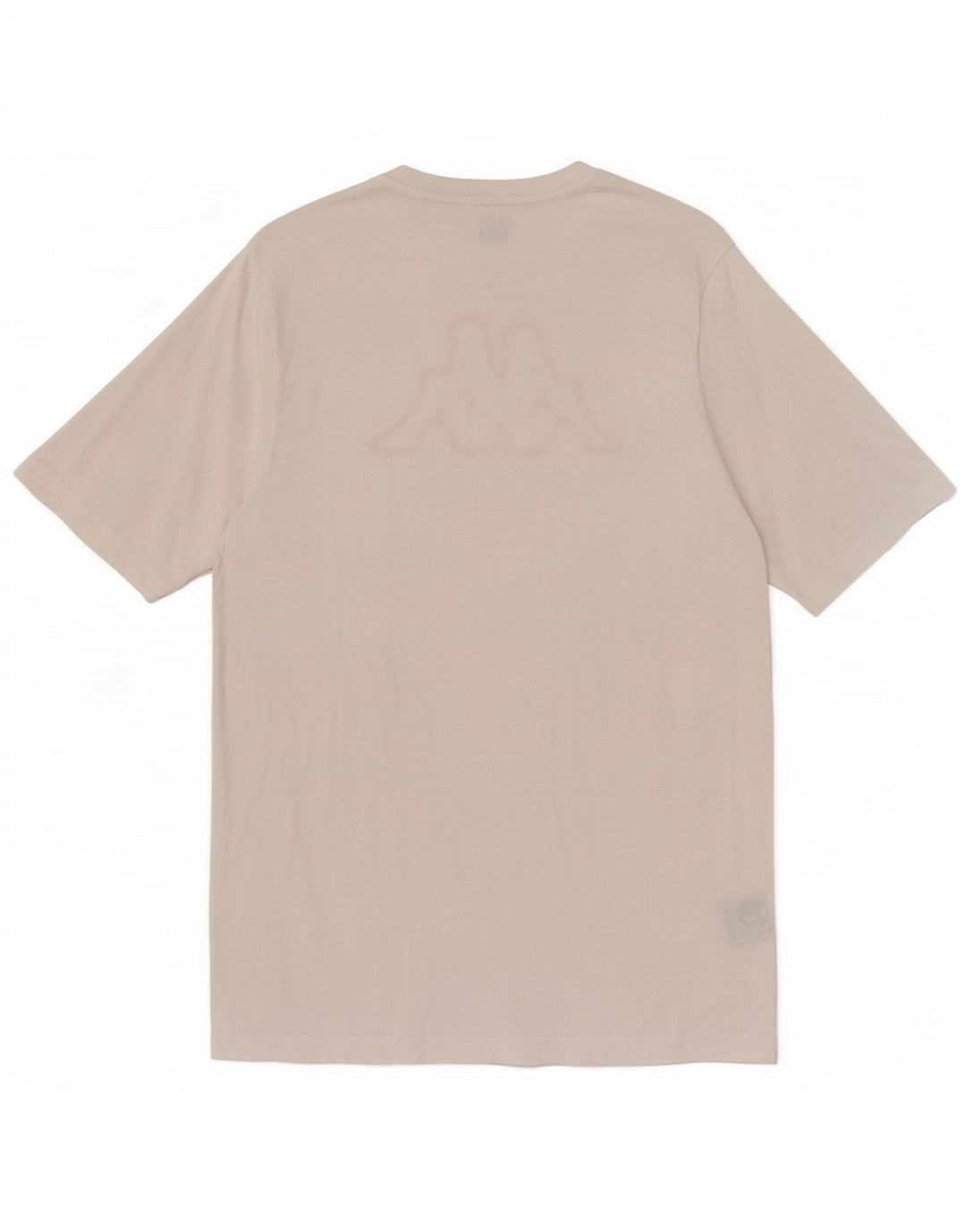 Kappa Herren-T-Shirt mit Grafik, groß, aus weißer Baumwolle